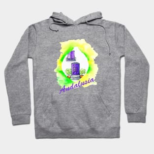 Andalusian Lavender and Lemons Doorway Hoodie